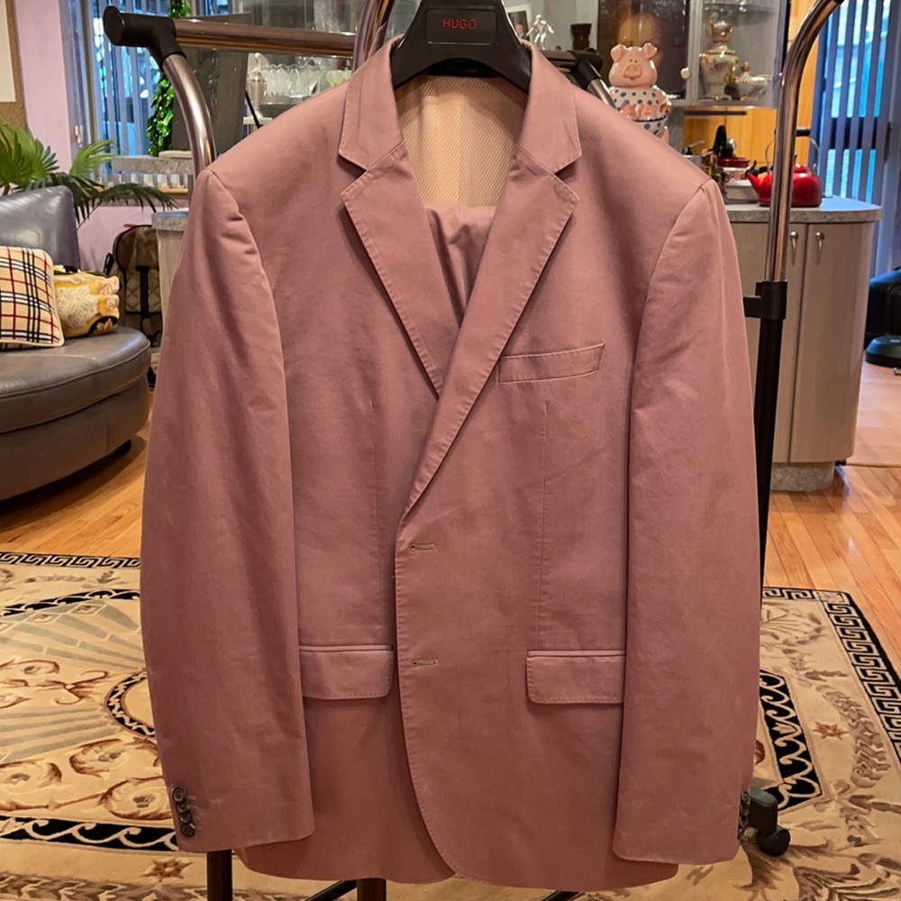 Man summer dress suit
